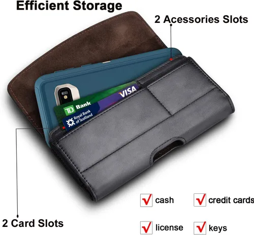 Vista 3 de Takfox Funda para teléfono Samsung Galaxy Note 20 Ultra S23 Ultra S22+S21 S20 A12 A13 A14 A04S A02S A03S A32 A23 A53, iPhone 14 Pro Max 13 12 XR