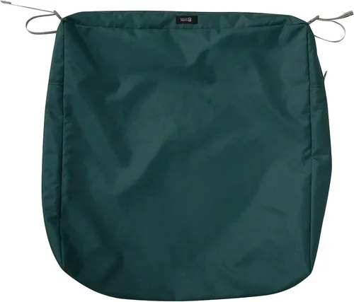 Vista 19 de Classic Accessories Ravenna Water -Funda antideslizante resistente de 21 x 19 x 5 pulgadas para cojines de patio, gris oscuro