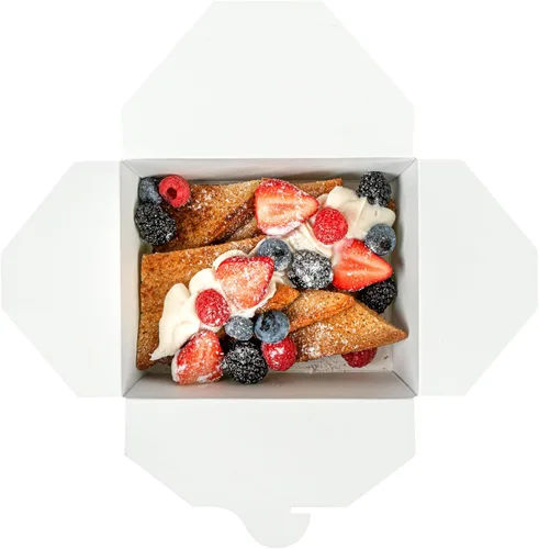 Vista 386 de Restaurantware Bio Tek - Cajas para llevar de 30 onzas, 200 loncheras para llevar, cierre de tabulación, resistentes al calor, desechables, de papel