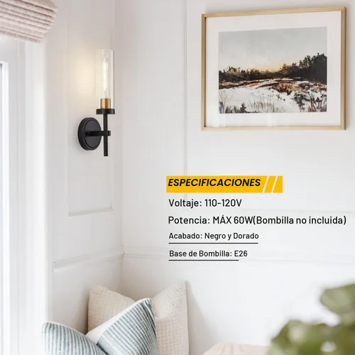 Vista 9 de Juego de 2 apliques de pared de níquel cepillado que funcionan con pilas, iluminación de pared inalámbrica recargable con control remoto, luces