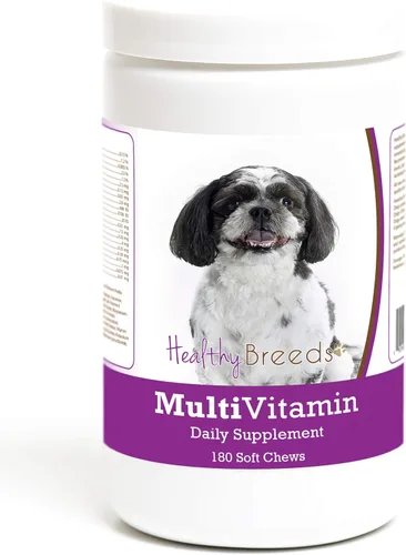Vista 192 de Healthy Breeds Affenpinscher Multivitamínico suave masticable para perros 180