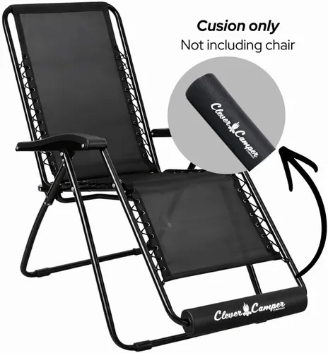 Vista 7 de El cojín original para silla de gravedad cero para reposapiés te permite relajarte con total comodidad, ideal para sillón reclinable antigravedad al