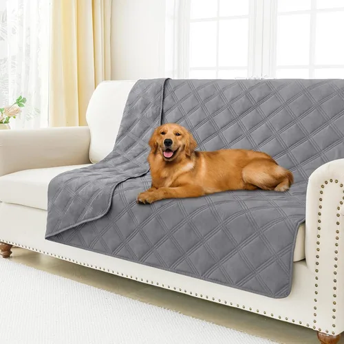 Vista 93 de Smiry Manta Impermeable para Cama de Perro 30x70, Manta Suave Reversible para Mascotas, Lavable a Prueba de Fugas Cubierta para Gatos y Perros