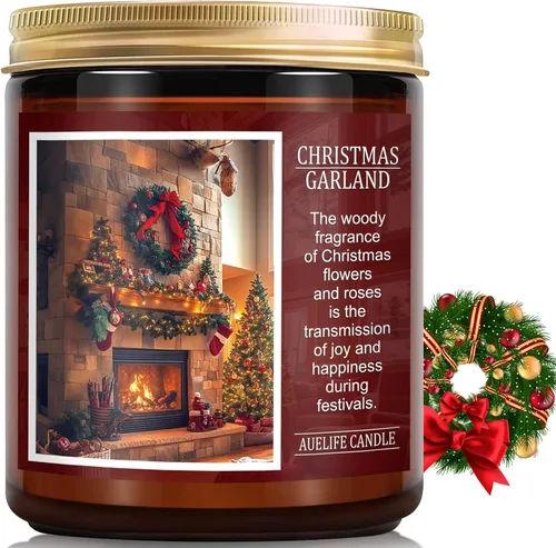 Vista 18 de Auelife Juego de velas de otoño Paquete de 4 velas perfumadas para el hogar – Regalos de velas para mujeres y hombres, velas de soja perfumadas