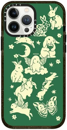 Vista 177 de Funda Impact de CASETiFY para iPhone 13 Pro Max [Protección contra caídas de grado militar 4X de 2.5 m/Compatible con Magsafe] - Corazones