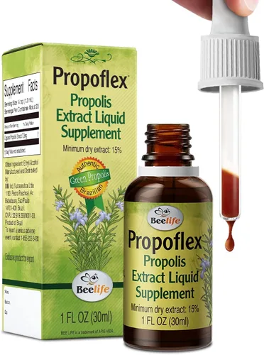 Vista 11 de Extracto de propóleo verde brasileño Beelife 11% Extracto seco, Tintura de propóleo de abeja, Altos niveles de Artepillin-C – Natural y Kosher