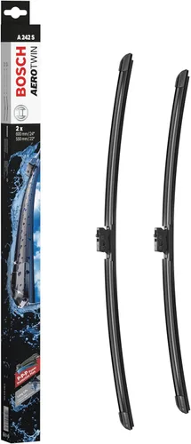 Vista 17 de BOSCH 3397007856 AeroTwin OE - Juego de 2 limpiaparabrisas de repuesto, paquete combinado (18 y 19 pulgadas)
