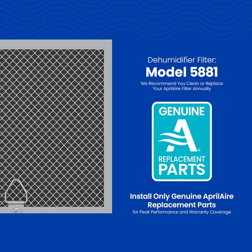 Vista 4 de AprilAire Deshumidificador E100C Pro de 100 pintas para toda la casa con ruedas, certificado Energy Star, deshumidificador de grado comercial