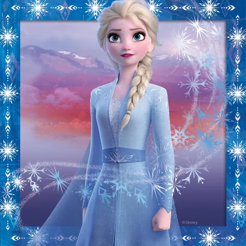 Vista 4 de Ravensburger Rompecabezas de Frozen 2 de Disney – vibrante juego de valor 3 en 1 Cada caja contiene 3 rompecabezas únicos de 49 piezas Hecho a