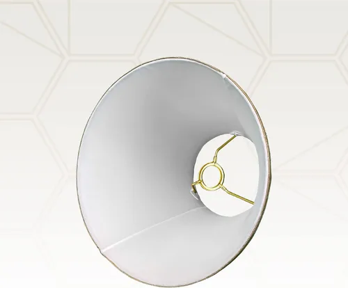 Vista 60 de Royal Designs, Inc. BS-707FC-6AGL Deep Empire Basic - Pantalla para lámpara con clip de llama, 3.5 x 6 x 5.75 pulgadas, color dorado antiguo