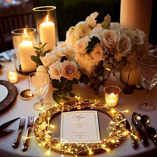 Vista 4 de Mudder Guirnalda de 30 luces LED de Navidad de 10 pies con cuentas de bayas de metal, guirnalda de luces de Navidad para interiores para chimenea