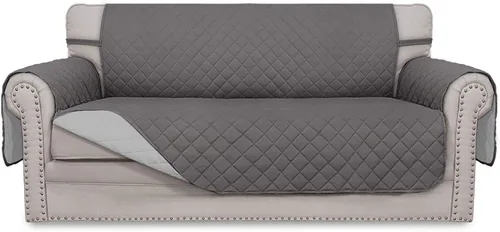 Vista 76 de Easy-Going - Funda reversible para sofá reclinable, resistente al agua, protector de muebles con correas elásticas, para mascotas y niños