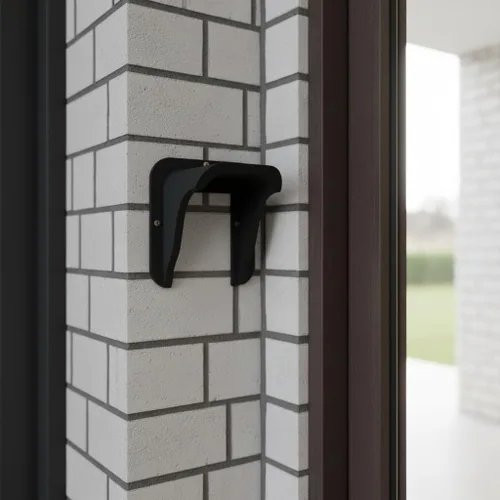 Vista 6 de Protector universal para timbre de puerta con video, protector contra la intemperie contra el sol y la lluvia con diseño antirreflejo, compatible