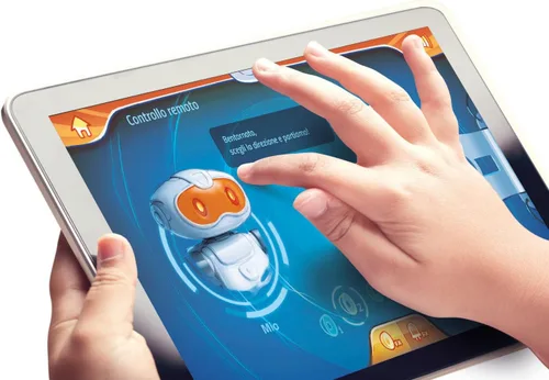 Vista 6 de Clementoni Science & Gaming - My Robot New Generation Child 8+ Robot de montaje con sensores, micro, imán Aplicación de programación y control