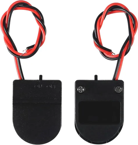Vista 3 de 20 soportes de batería CR2032, soporte de batería CR2032 con interruptor, soporte para celda de moneda, 1 funda de batería de botón CR2032 de 3 V