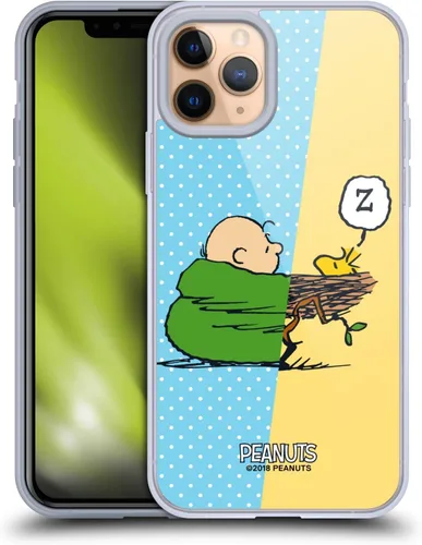 Vista 269 de Head Case Designs Officially Licensed Peanuts Charlie & Woodstock Nap Halfs and Laughs Gel Case [Military Grade Protection] Compatible with Apple