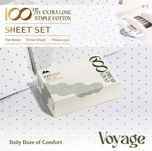 Vista 149 de Mayfair Linen Juego de sábanas de 100% algodón egipcio, tamaño individual (paquete de 2) – Sábanas de lujo blancas de 600 hilos, tamaño individual