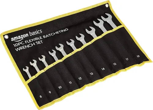 Vista 4 de Yaxa Basics Juego de llaves de trinquete de engranajes flexibles, 10 piezas
