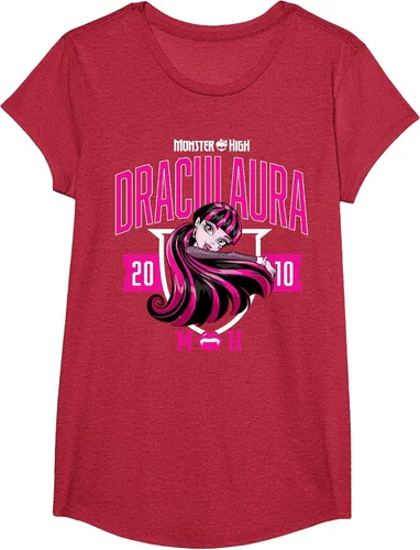 Vista 22 de Monster High -Camiseta Colegiada Draculaura Gris asfalto