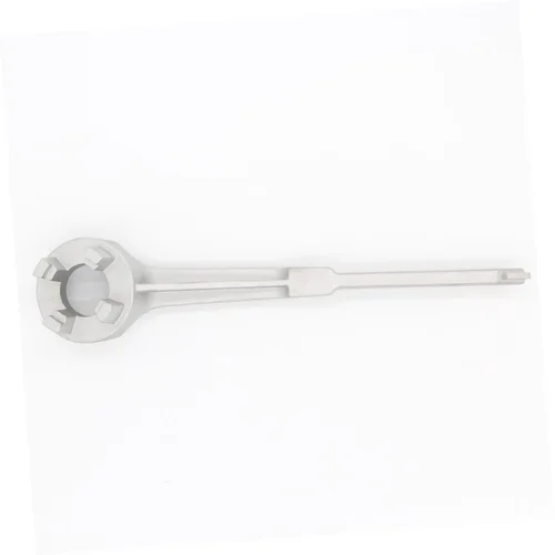Vista 3 de Llave de tambor de aluminio, abridor de barril resistente para cubiertas de tambor de aceite, diseño ergonómico para un fácil uso, no duradero