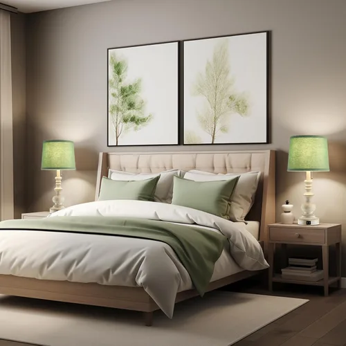 Vista 7 de Drawealth Lámparas Estilo Rústico de 22 pulgadas para Dormitorios, Juego de 2 Lámparas de Mesita de Noche con Puertos de Carga USB, Lámparas de Mesa