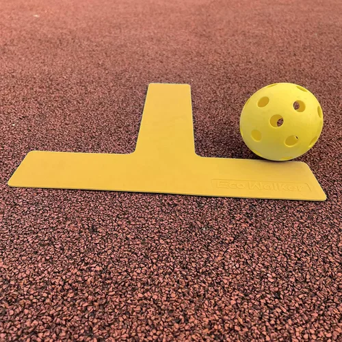 Vista 7 de Court Lines - Kit de marcadores abatibles para crear tu propia cancha de tenis de pickleball Azul