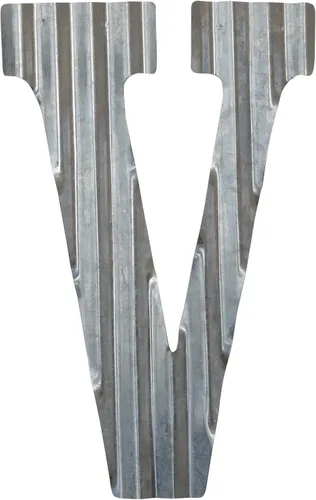 Vista 23 de COLLECTIVE HOME - Decoración de pared con letras de metal de 12 pulgadas, números de acero galvanizado, símbolos de decoración rústica para colgar