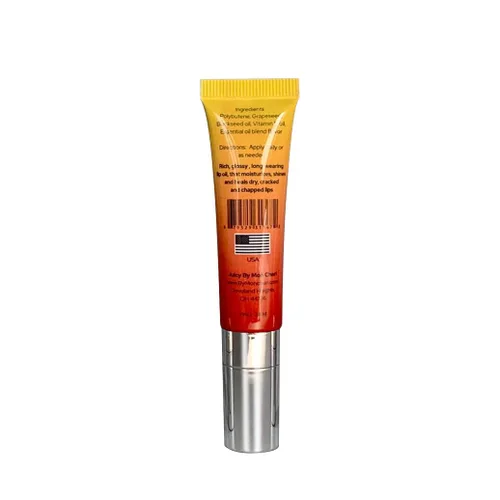 Vista 6 de Aceite labial hecho con semillas negras, semillas de uva y aceites de vitamina E Juicy By Mon Cheri (limonada de frambuesa) brillo curativo, todo