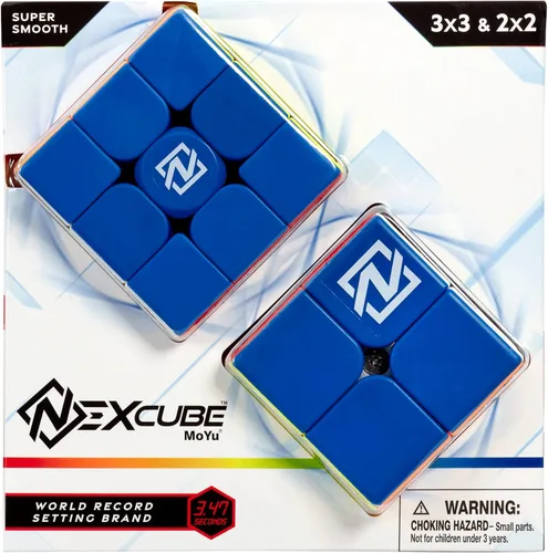 Vista 8 de Goliath NexCube 3x3 Classic - Cubo de velocidad sin calcomanías - Tecnología súper suave que desbloquea súper velocidad para romper récords!