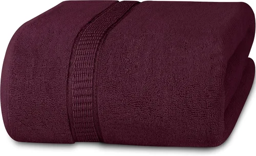 Vista 47 de Utopia Towels - Lujosa toalla de baño jumbo, 2 unidades - 600 g/m², 100% algodón hilado en anillo, toalla extragrande altamente absorbente