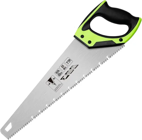 Vista 8 de Sierra de mano de madera de 14 pulgadas, sierra de mano universal 11 TPI mango ergonómico antideslizante sierra de madera a prueba de óxido