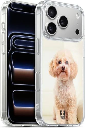 Vista 11 de Head Case Designs Funda de gel suave tipo bóxer de perros en blanco y negro y con papel tapiz a juego compatible con Apple iPhone 7 Plus/iPhone 8