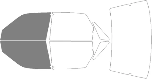 Vista 29 de AUTOTEK Película de tinte precortada para ventanas en la parte trasera de automóviles, protección solar de privacidad, vidrio antiroturas, 2 capas