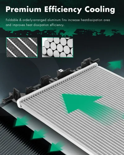 Vista 3 de SCITOO 13585 radiador Radiador de Reemplazo Compatible con Mazda CX-3 2016-2019