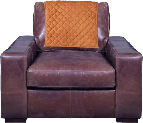 Vista 13 de D DOLLY LAMB Funda para reposacabezas de silla reclinable de piel de ante para el hogar y la oficina, sofá, sofá biplaza, protector de muebles
