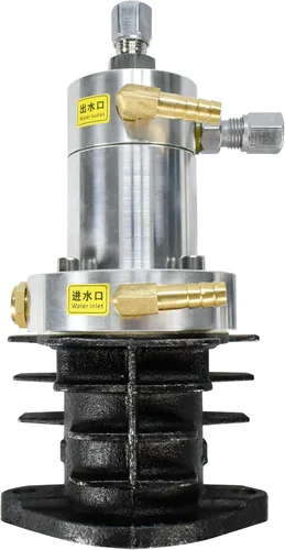 Vista 3 de TUXING Serie TXED del compresor de aire de 4500PSI PCP, conjunto de cilindro de alta presión con vástago de pistón, culata, piezas de la junta