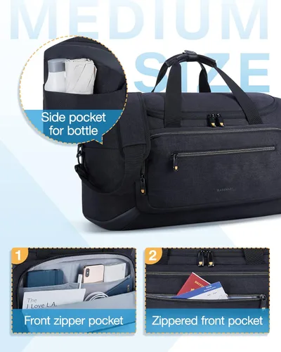 Vista 3 de Bolsa de viaje, Black1-40L, Bolsa de viaje