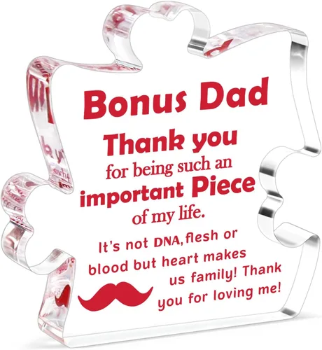 Regalos para el Día del Padre, regalos de regalo para papá padrastro, regalos de hija e hijo, regalos de Navidad para regalo de cumpleaños para