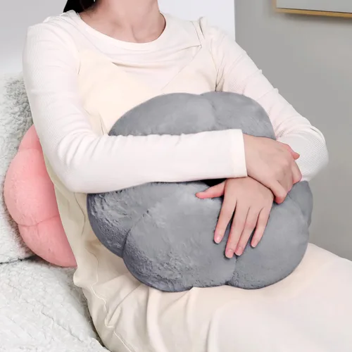 Vista 8 de CreaDream - Soporte de almohada en forma de calabaza para tableta, Kindle, iPad, soporte ajustable para teléfono con almohada para regazo y cama