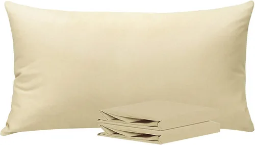 Vista 132 de NTBAY Juego de fundas de almohada estándar, paquete de 2 fundas de almohada de microfibra cepillada de 20 x 26 pulgadas, suaves, sin arrugas