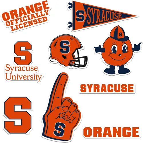 Vista 19 de American University Paquete Variado de 10 Calcomanías Grandes de Vinilo de Lujo - Laptop, Botella de Agua, Scrapbooking, Tableta, Monopatín