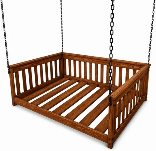 Amish Made Full Asbury - Sofá cama colgante, fabricado en Estados Unidos