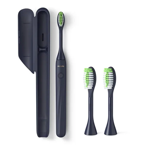 Vista 10 de Philips Sonicare Un cepillo de dientes eléctrico con estuche de viaje y 2 cabezales - Mango Yellow