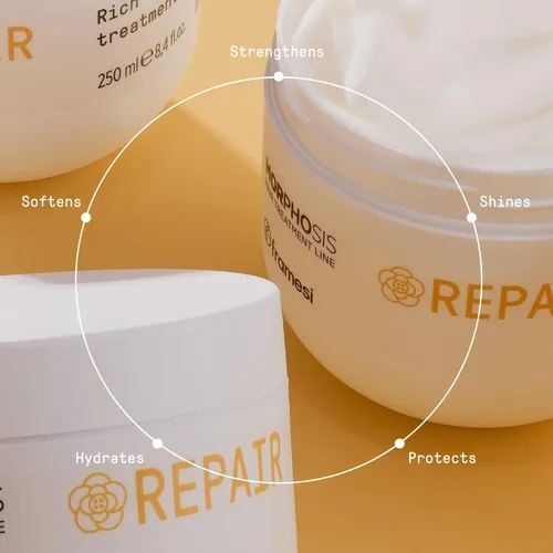 Vista 2 de FRAMESI Morphosis Repair Rich Hair Treatment 8.4 fl oz