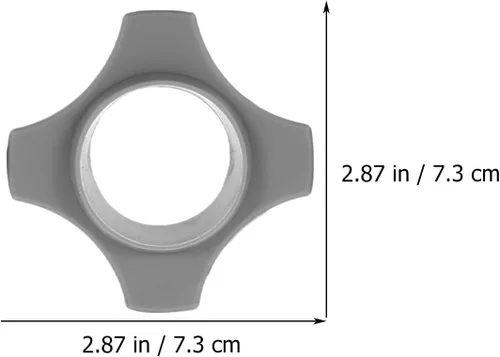 Vista 7 de Accesorios de micrófono de mano de goma Anillo de protección contra rodillos Anti-balanceo Protector de micrófono a prueba de golpes para KTV