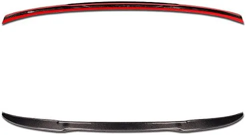 Vista 4 de W-Power - Tapa trasera de fibra de carbono real para maletero compatible con Nissan Altima Sedan 2019-2025 de 4 puertas, (estilo WP)