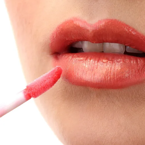 Vista 2 de Pangda 25 unidades de 0.0 fl oz de tubos vacíos de brillo de labios contenedores transparentes mini botellas de bálsamo labial recargables