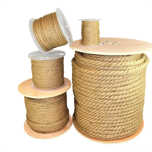 SGT KNOTS Cuerda de cáñamo trenzada, totalmente natural, cuerda de 3 hebras para manualidades, jardinería, fianza, embalaje, supervivencia