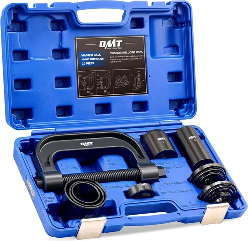 Kit de prensa de rótula Orion Motor Tech, herramienta de extracción de rótula resistente con adaptadores para 4 ruedas motrices, herramienta de