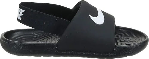 Vista 9 de Nike Zapatos Kawa Slide para bebés y niñas NegroNegroRosa Vivo